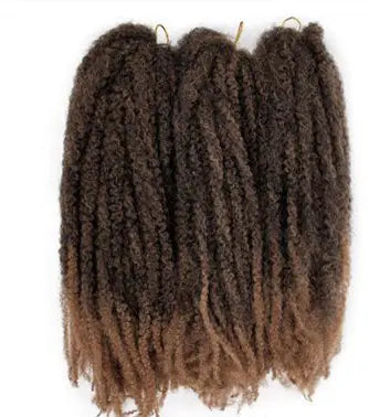 African Braided Wig with Marley Explosion Style