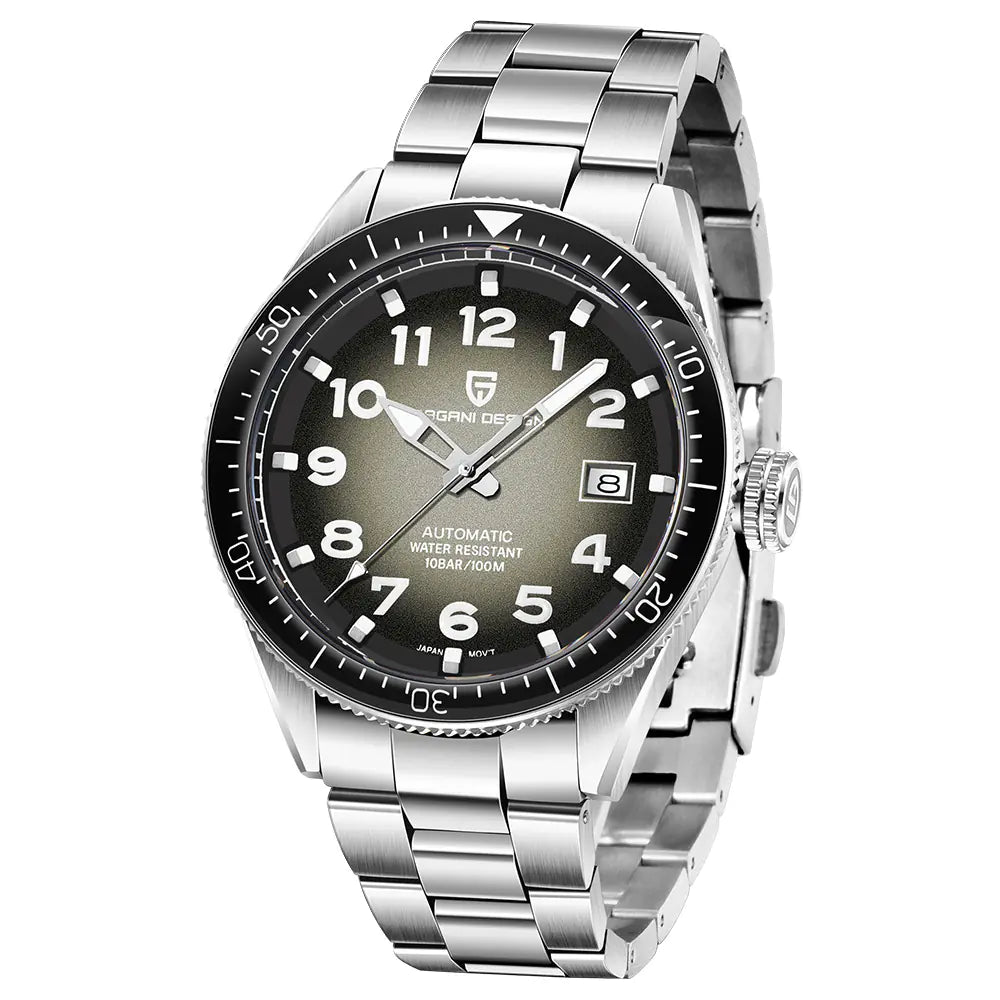 PAGANI DESIGN Herren-Armbanduhr, wasserdicht, mechanisch, 1649