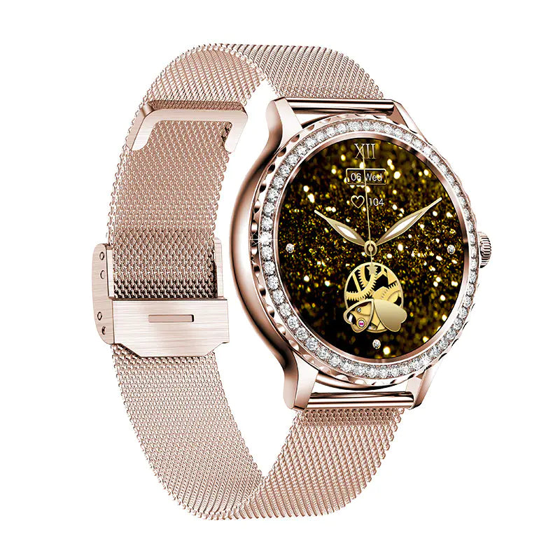 NX19 Bluetooth Smartwatch for Women with Health Monitor