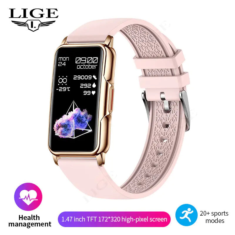 LIGE Smart Sports Watch with Multi-Function Features for men and women
