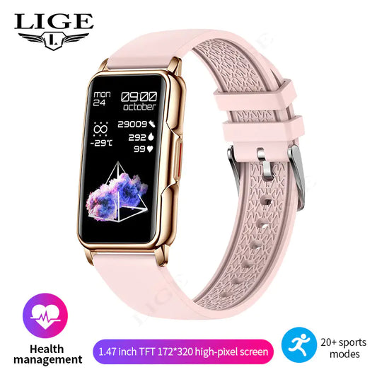 LIGE Smart Sports Watch with Multi-Function Features for men and women