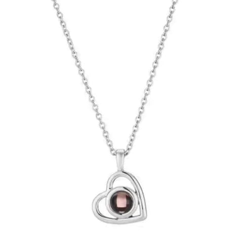 100 Languages "I Love You" Projection Necklace