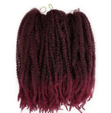 African Braided Wig with Marley Explosion Style