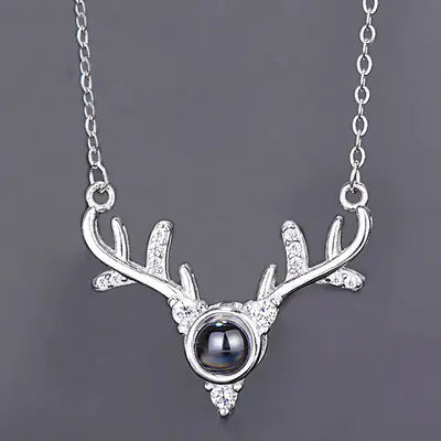 100 Languages "I Love You" Projection Necklace