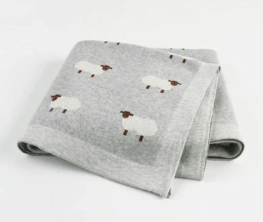 Baby Sheepskin Blanket & Windproof Cover – Warmte & Comfort voor Kleintjes