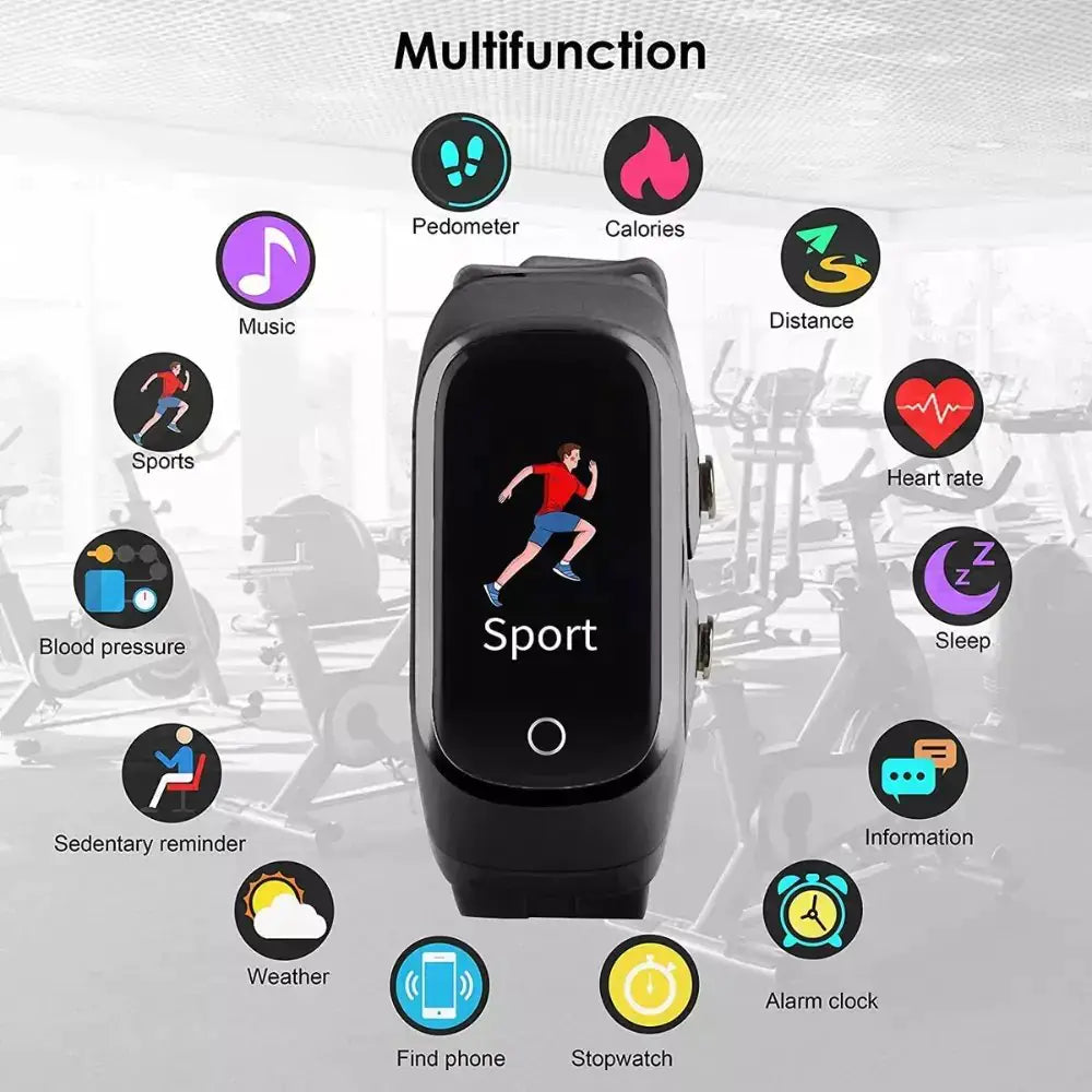 2-In-1 Smart Watch & Earbuds Fitness True Wireless Combo for men and women