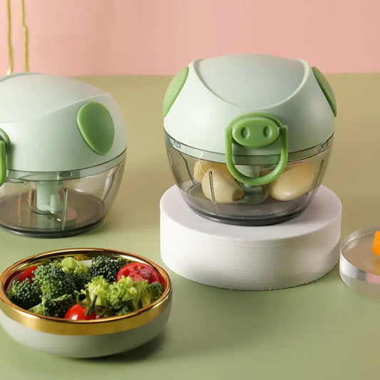 Hand-Pull Garlic Press for Household Kitchen Use