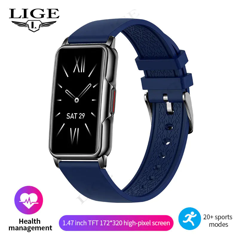 LIGE Smart Sports Watch with Multi-Function Features for men and women
