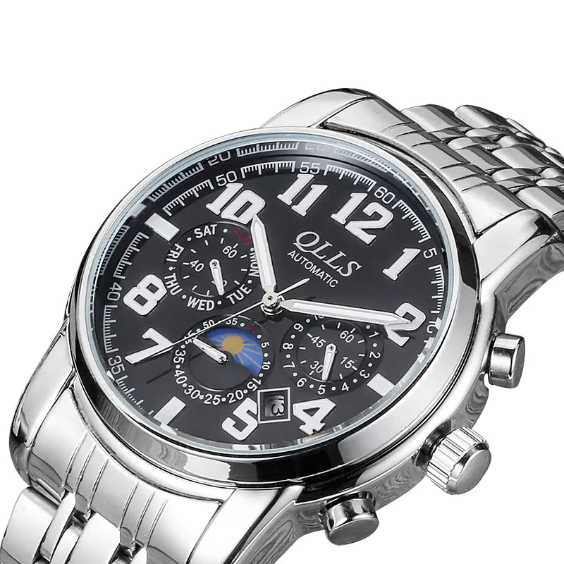 Waterproof Steel Band Business Casual Men's Watch