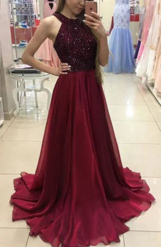 Cameron | Sleeveless Long Dress for Bridesmaids (One Piece) sizes from S to XL,