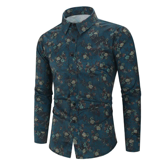 Men's Casual Digital Printing Shirt