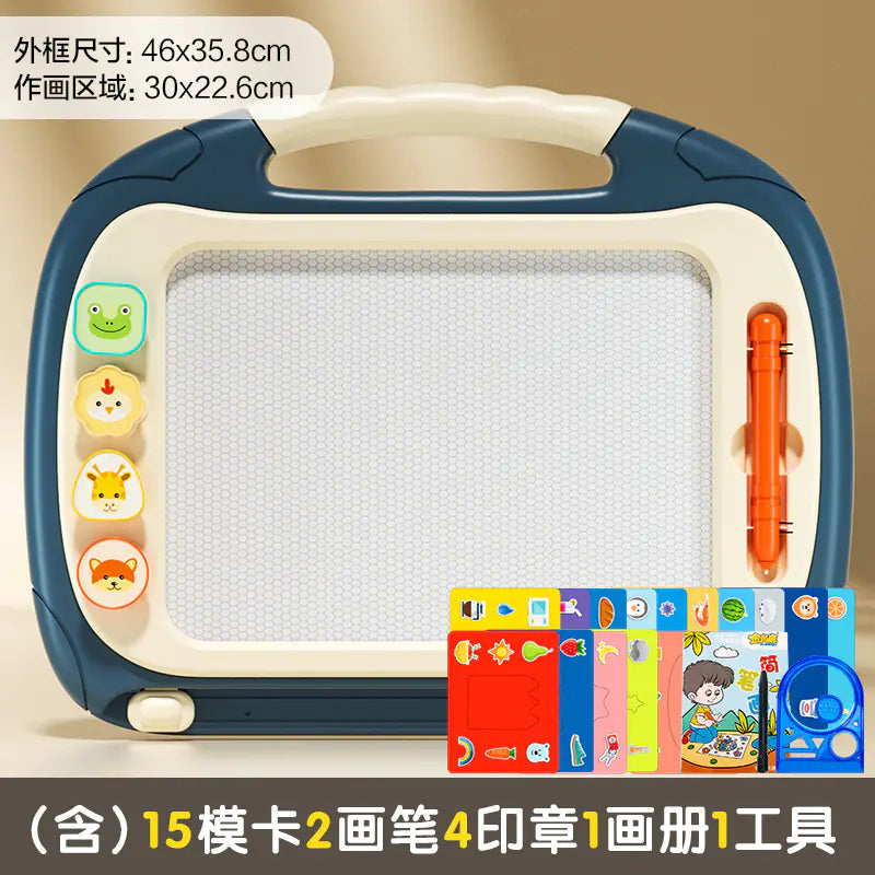 Magnetic Drawing Board for Kids - Large Art Table - FkriTigrinya