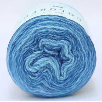 Gradient Rainbow Cotton Yarn for Knitting and Crochet