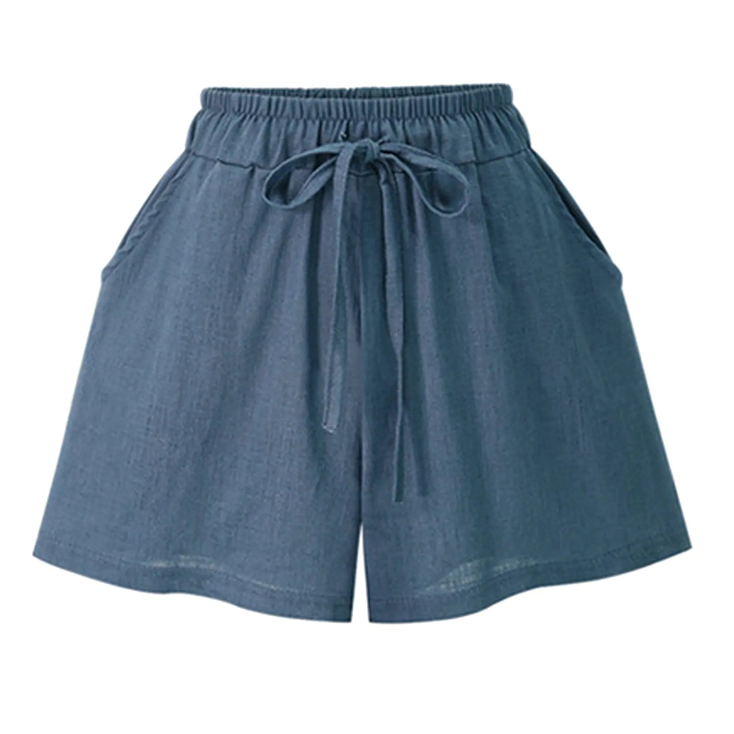 Lockere Shorts mit hoher Taille für den Sommer in Übergröße für Damen