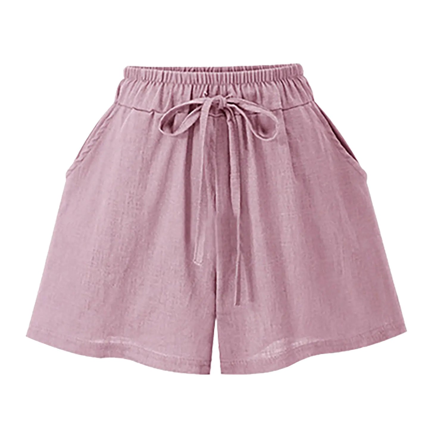 Lockere Shorts mit hoher Taille für den Sommer in Übergröße für Damen