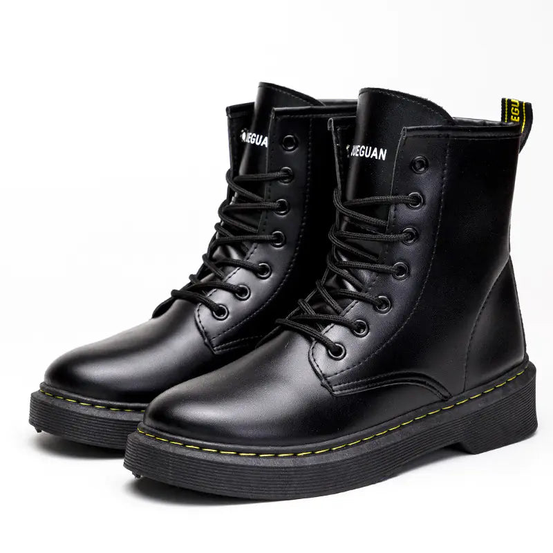 Casual Women's Platform High-Top Dr Martens Boots