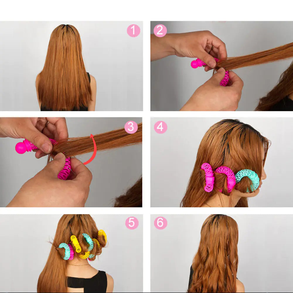 Fluffy Wave Hair Rolls – Für voluminöses, krauses Haar