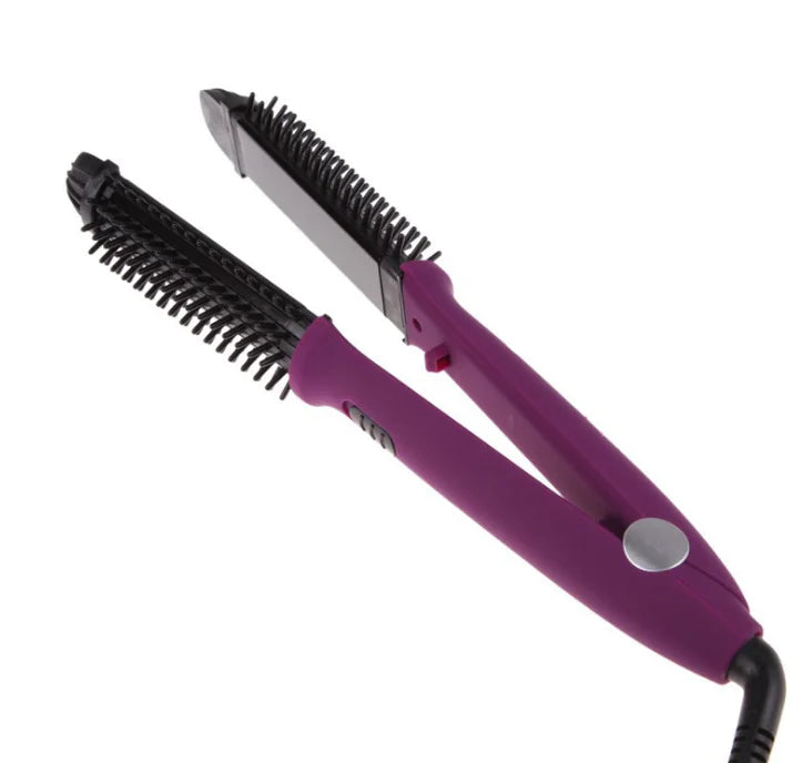 2-in-1 Curling and Straightening Hair Tool