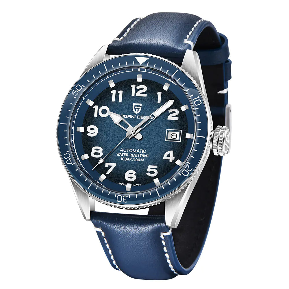 PAGANI DESIGN Herren-Armbanduhr, wasserdicht, mechanisch, 1649