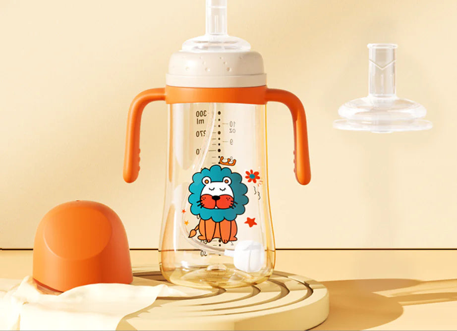 Newborn Baby Drinkbeker met Rietje – 2-in-1 Anti-lek & BPA-vrij - FkriTigrinya
