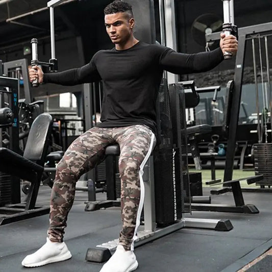 Muscle Brothers Men's Slim Fit Long Sleeve T-Shirt