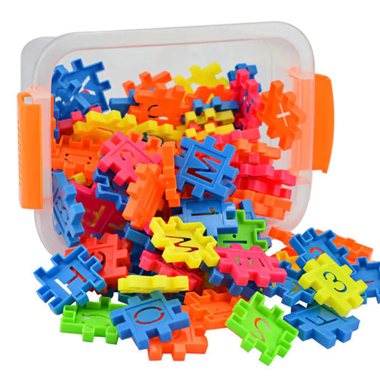 Educational Plastic Building Block Toy Set for Kids - FkriTigrinya