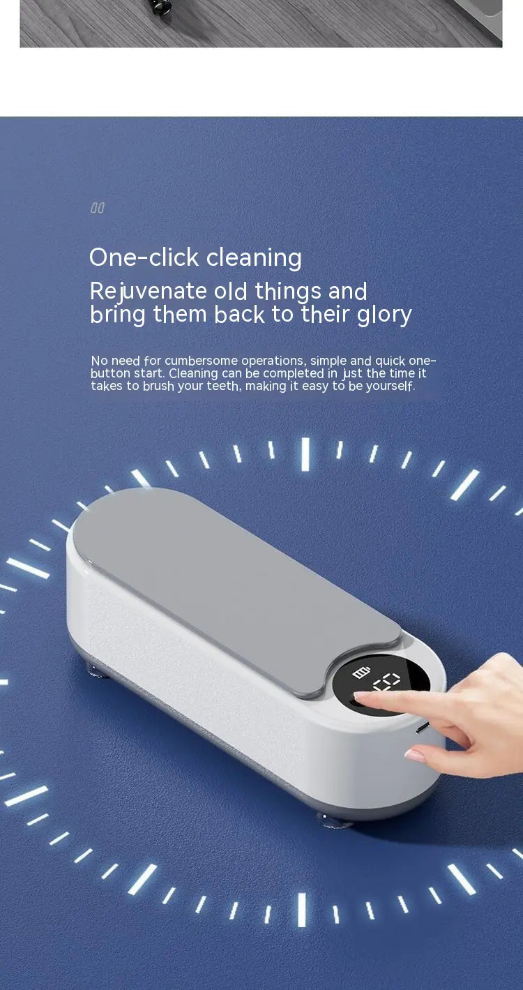Portable Ultrasonic Cleaner