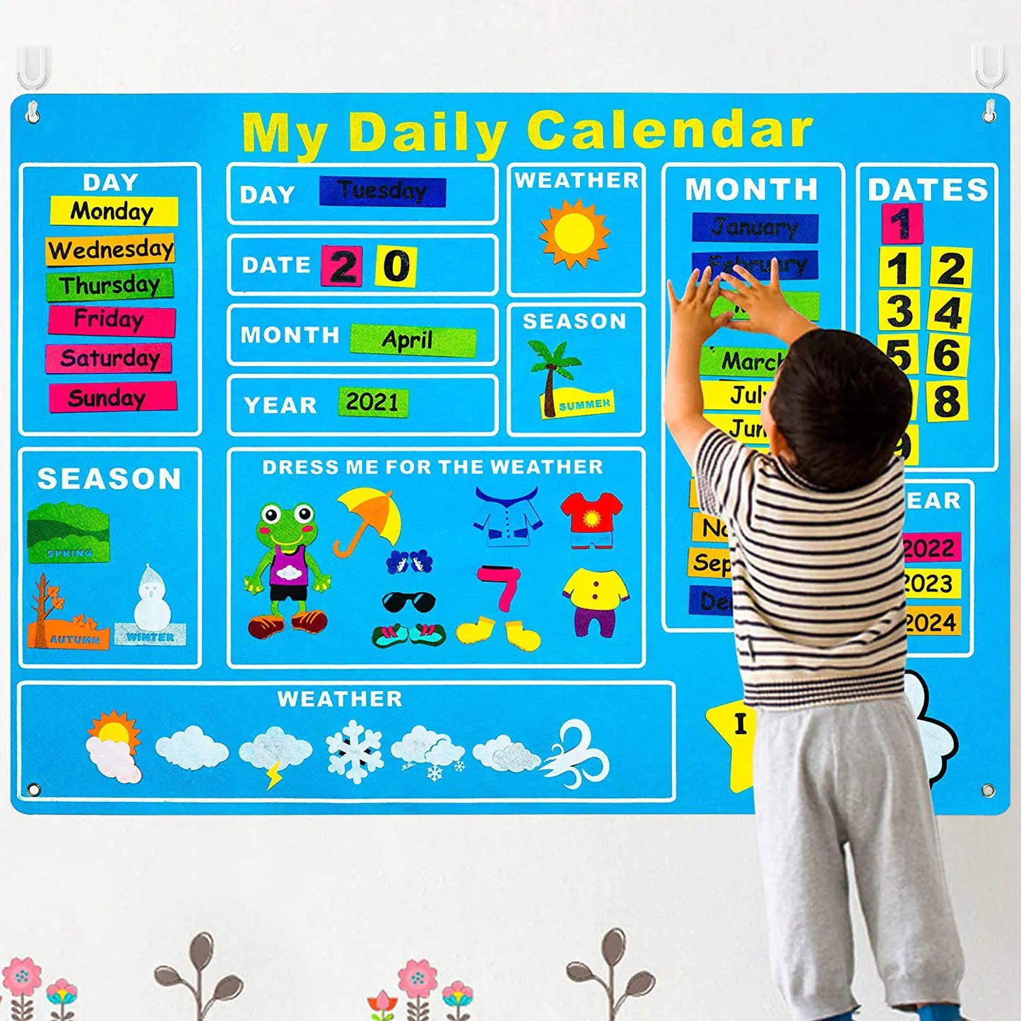 Preschool Learning Board for Kids - Educational Toy - FkriTigrinya