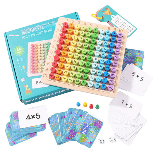Colorful 99 Multiplication Table for Kids Learning - FkriTigrinya