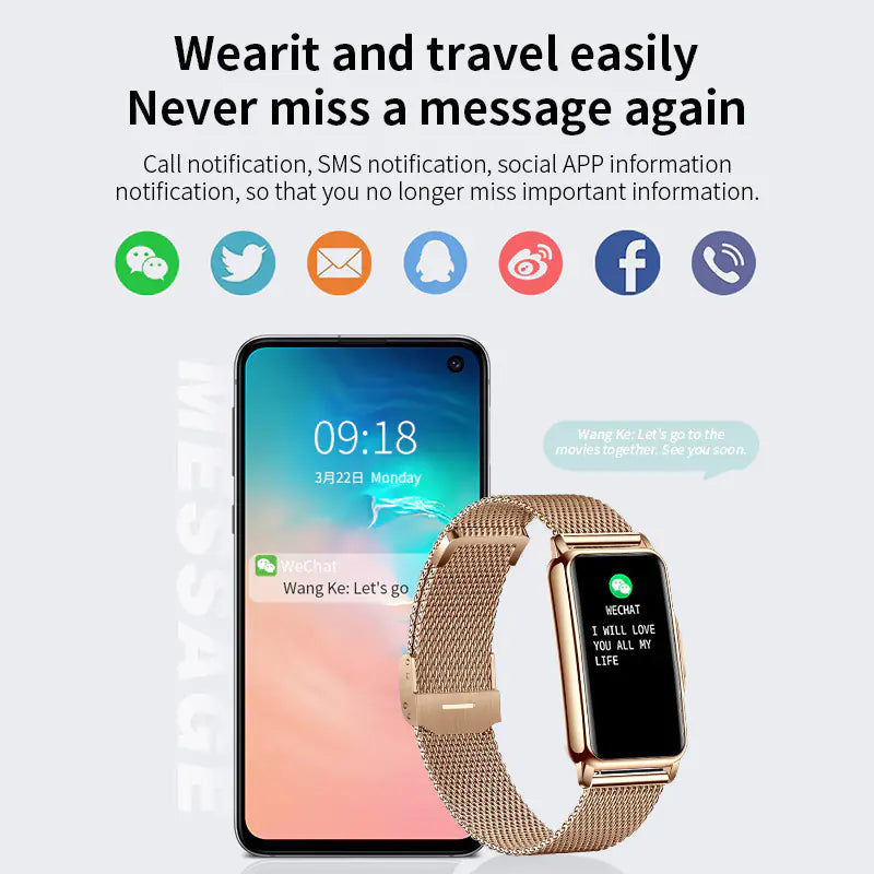 LIGE Smart Sports Watch with Multi-Function Features for men and women