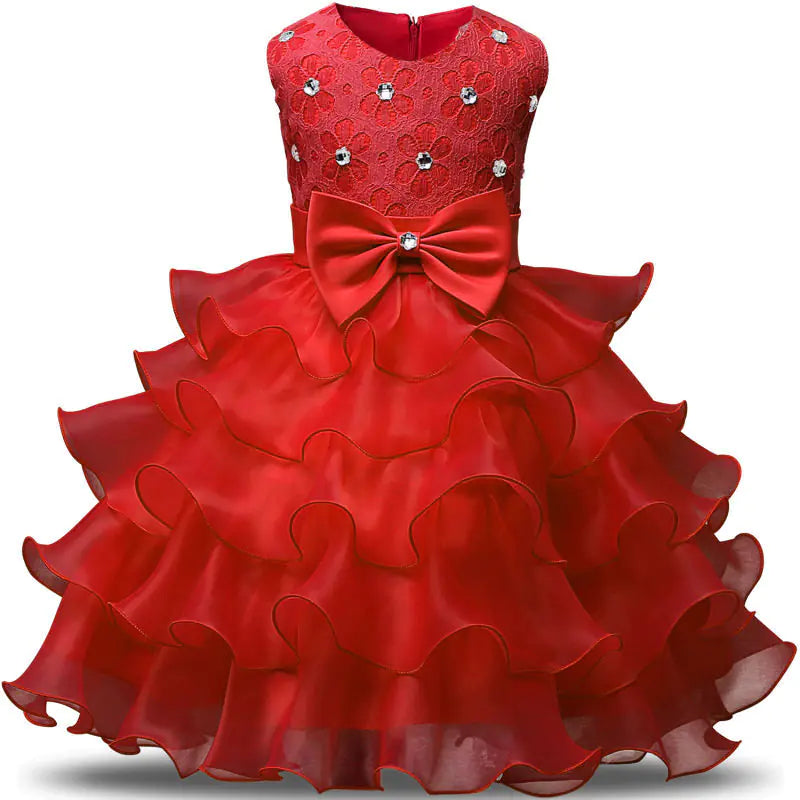 2020 Sleeveless Tulle Princess Dress for Girls sizes from 100cm to 140cm