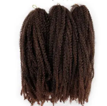 African Braided Wig with Marley Explosion Style