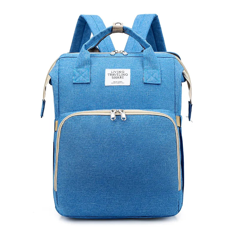 Upgraded Waterproof Oxford Fabric USB Charging Diaper Bag