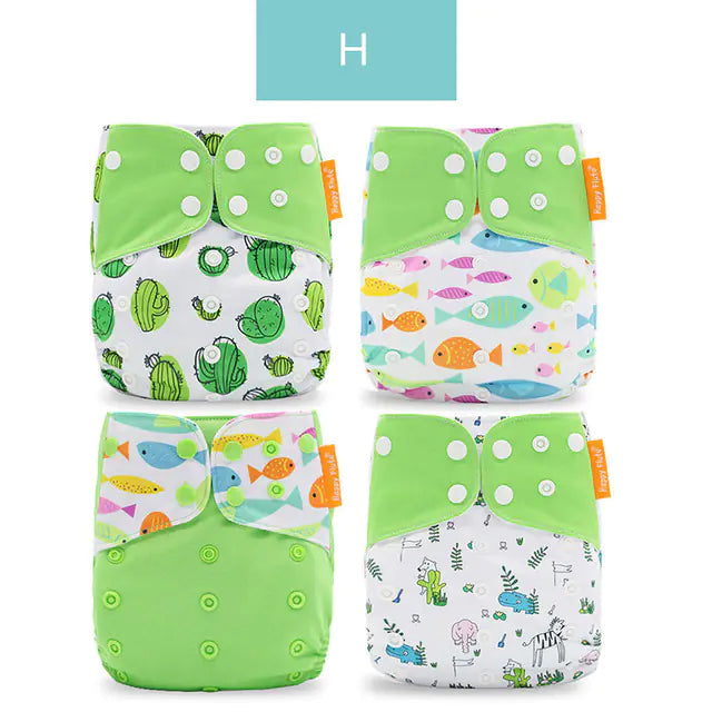 HappyFlute Baby Training Pants – 4-Pack Wasbare Oefenbroekjes