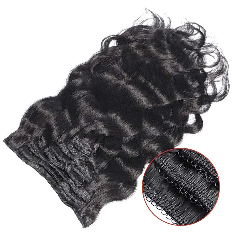 Natural Black Human Hair Extensions