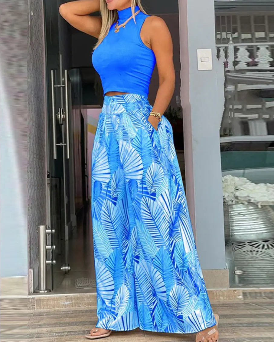 2023 Autumn Fashion Women's Two-Piece Outfit Set