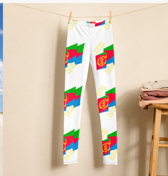 Eritrese Jeugdlegging – Diaspora Kinderen | Tigrinya Vlag Design” - FkriTigrinya
