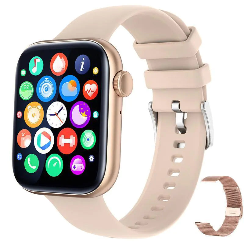P45 Smartwatch with Bluetooth Call and Health Monitor for men and women