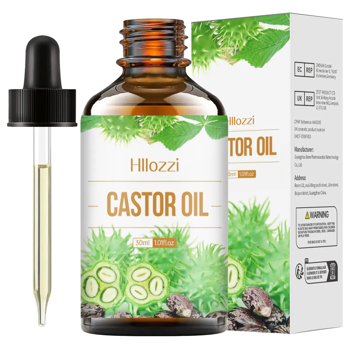 30ml Organic Castor Aromatherapy Oil