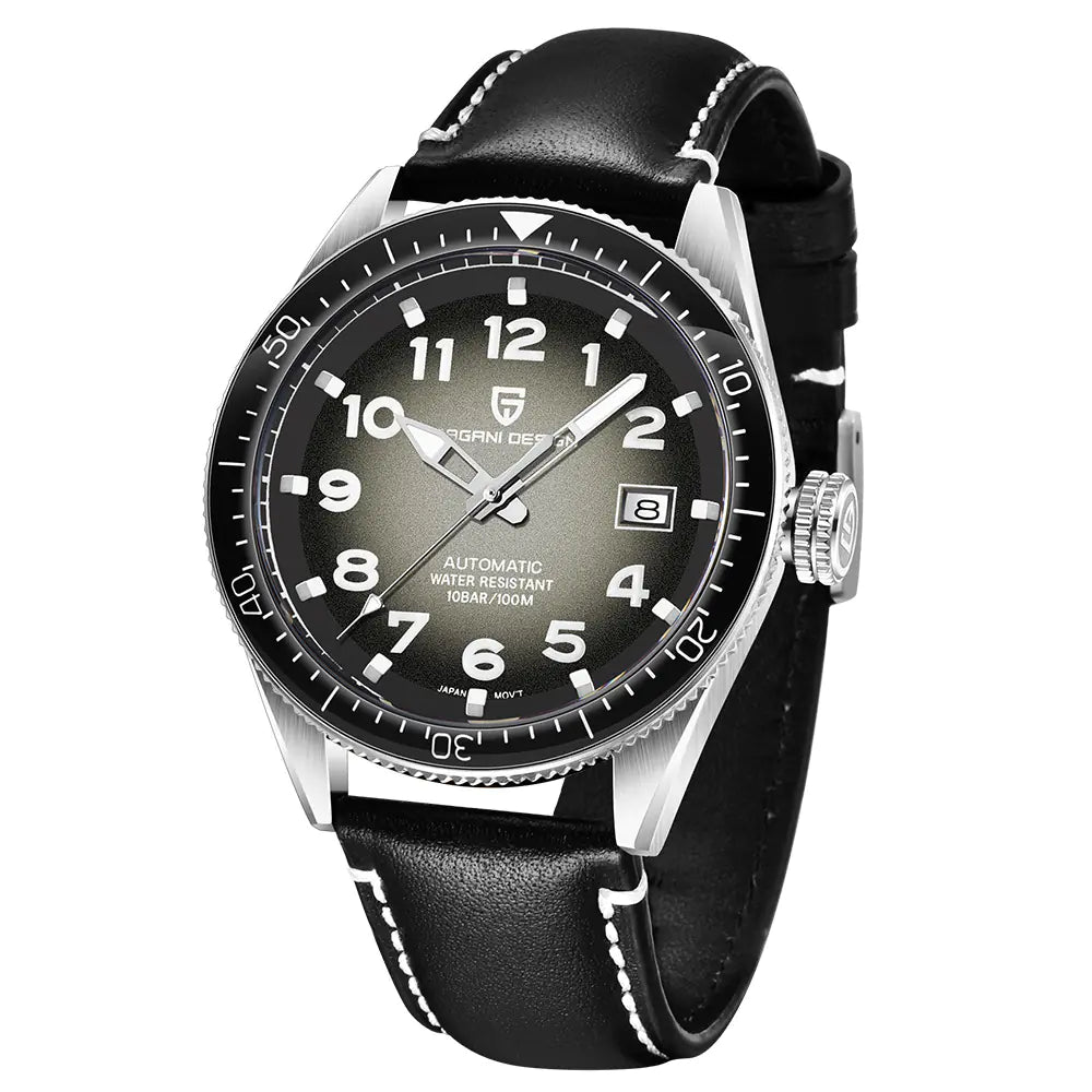 PAGANI DESIGN Herren-Armbanduhr, wasserdicht, mechanisch, 1649