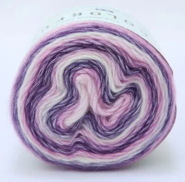 Gradient Rainbow Cotton Yarn for Knitting and Crochet
