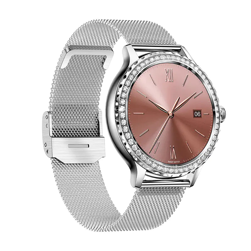 NX19 Bluetooth Smartwatch for Women with Health Monitor