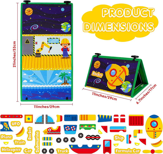 Preschool Learning Board for Kids - Educational Toy - FkriTigrinya