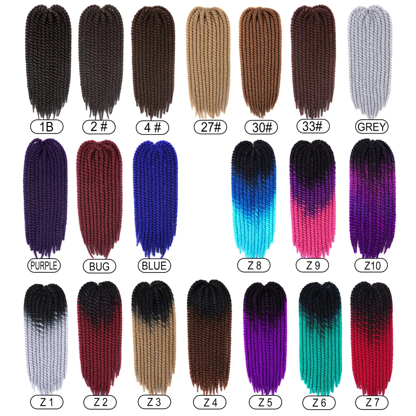 Spring Braids, African Dreadlocks Wig