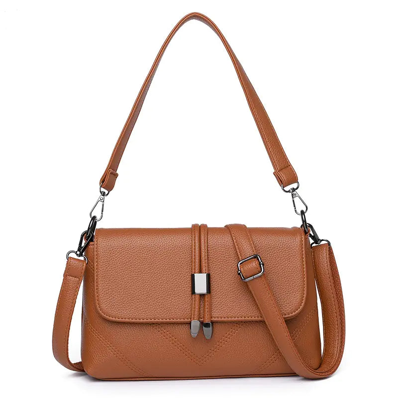 Minimalist Women's PU Shoulder Bag