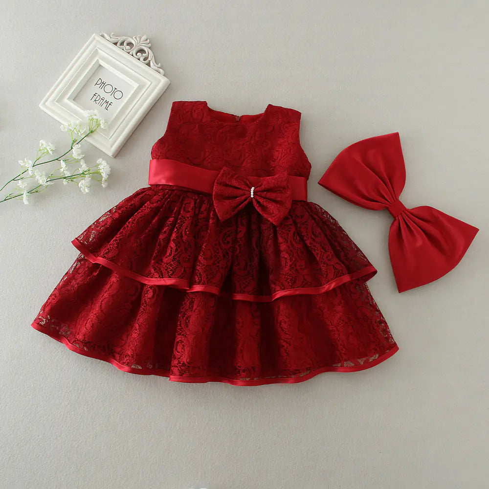 Maggie's First Birthday Princess Dress and Gown