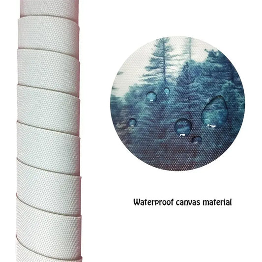 3pcs Canvas Posters - Romantic Swans & Red Roses Art