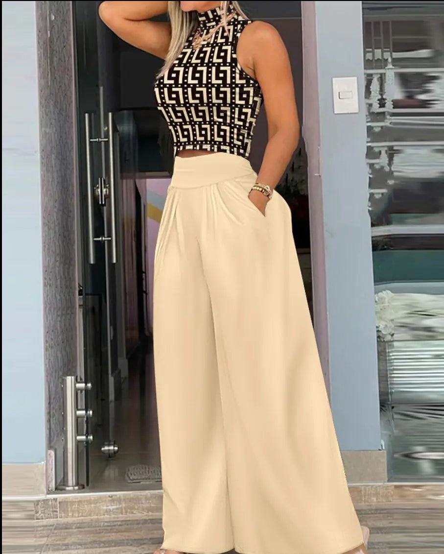 2023 Autumn Fashion Women's Two-Piece Outfit Set