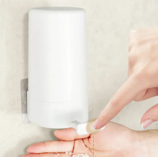 Wandgemonteerde Zeep Grinder Dispenser – Geen Boor, Hygiënisch & Gratis Verzending