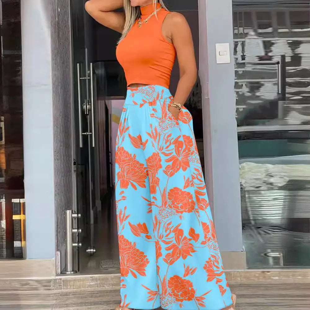 2023 Autumn Fashion Women's Two-Piece Outfit Set